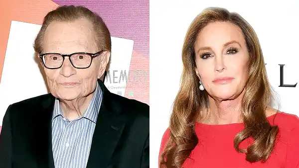 Larry King and Caitlyn Jenner