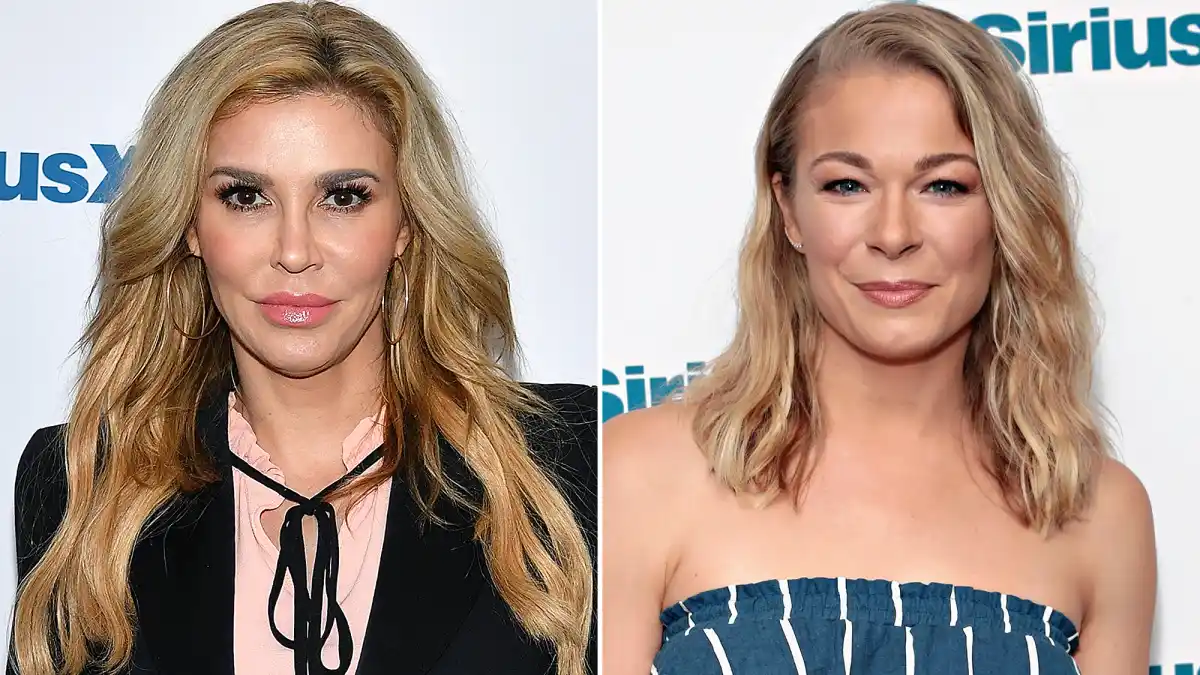 LeAnn Rimes, Brandi Glanville, Pose Together, Eddie Cibrian, Jake, Birthday