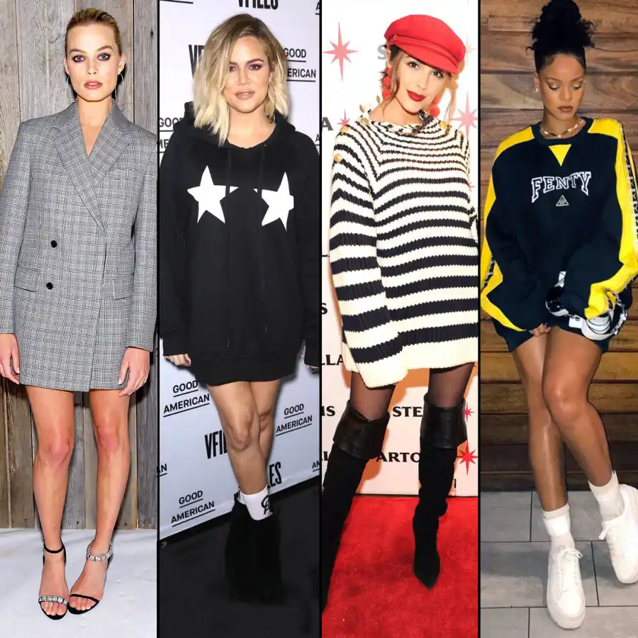 margot robbie, khloe Kardashian, Olivia culpo, rihanna