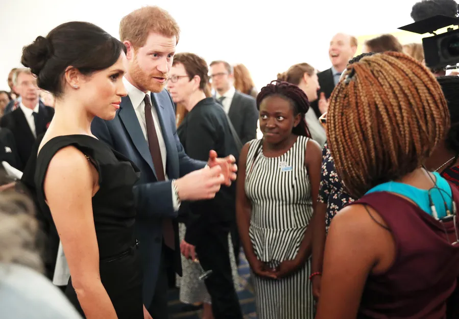 Prince Harry Meghan Markle Women's Empowerment reception