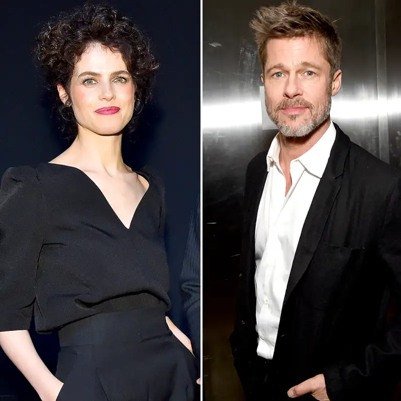 Neri Oxman and Brad Pitt