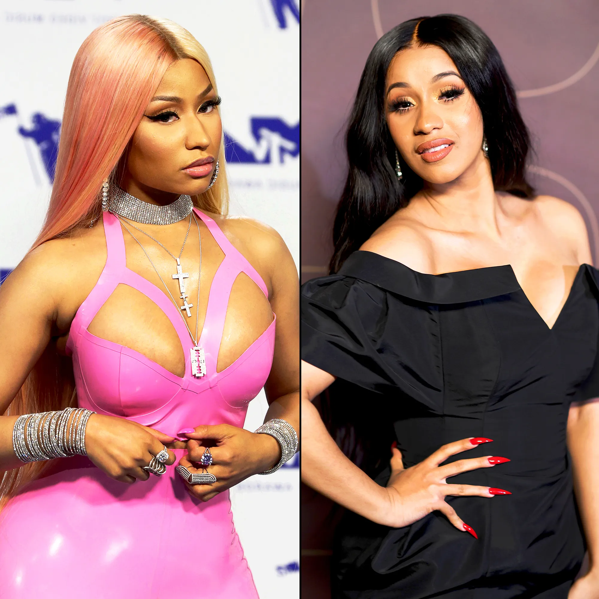 Nicki Minaj and Cardi B