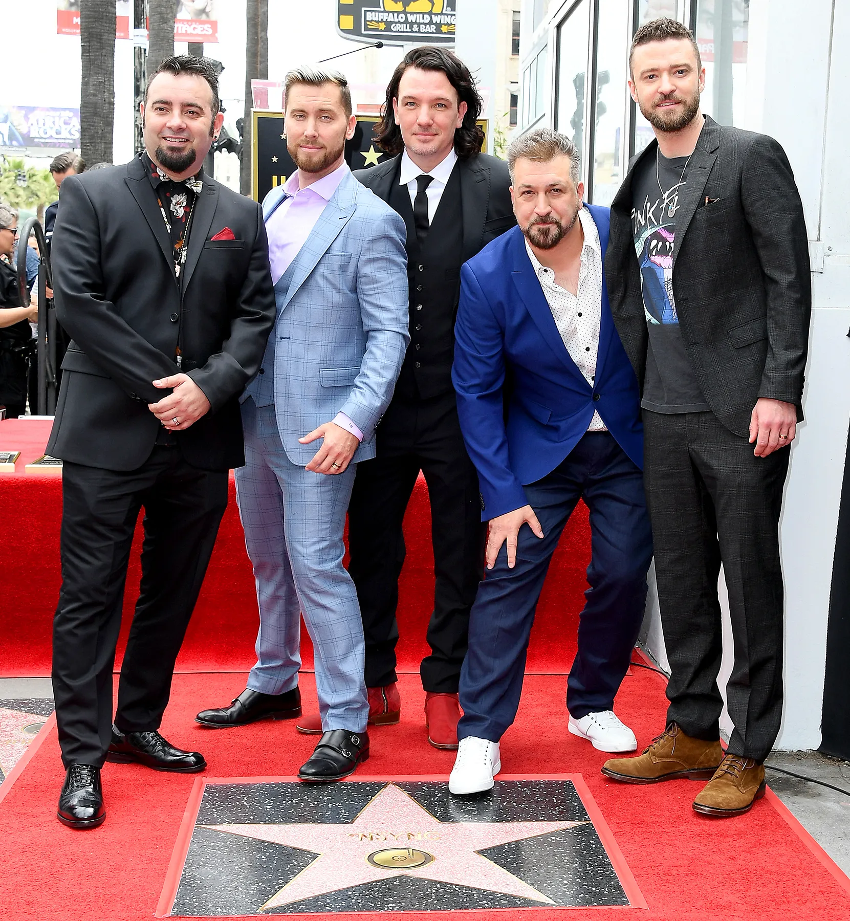nsync-walk-of-fame-star