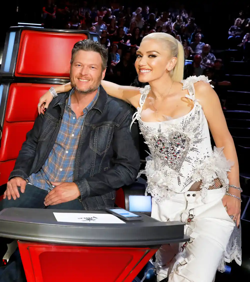 Blake Shelton and Gwen Stefani on &lsquo;The Voice&lsquo;
