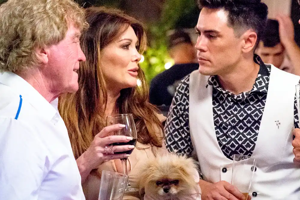 Ken Todd, Lisa Vanderpump and Tom Sandoval in &lsquo;Vanderpump Rules&lsquo;