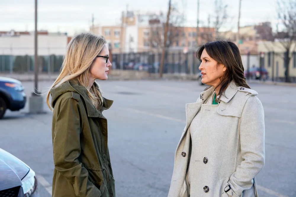 Stephanie March and Mariska Hargitay on &lsquo;Law & Order: Special Victims Unit&lsquo;