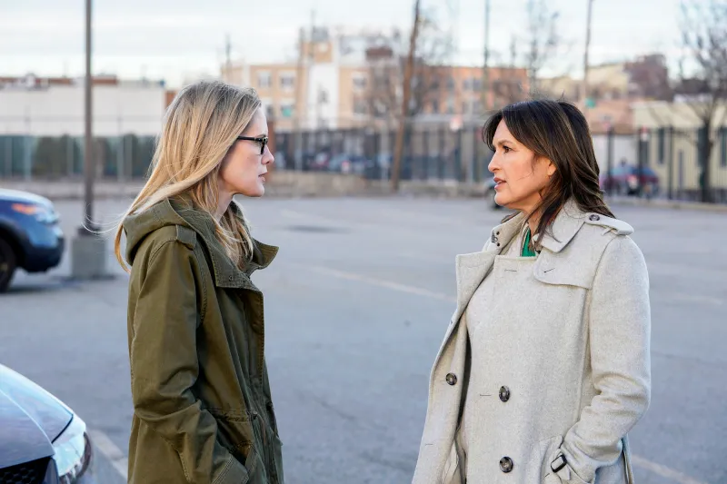 Stephanie March and Mariska Hargitay on ‘Law & Order: Special Victims Unit‘