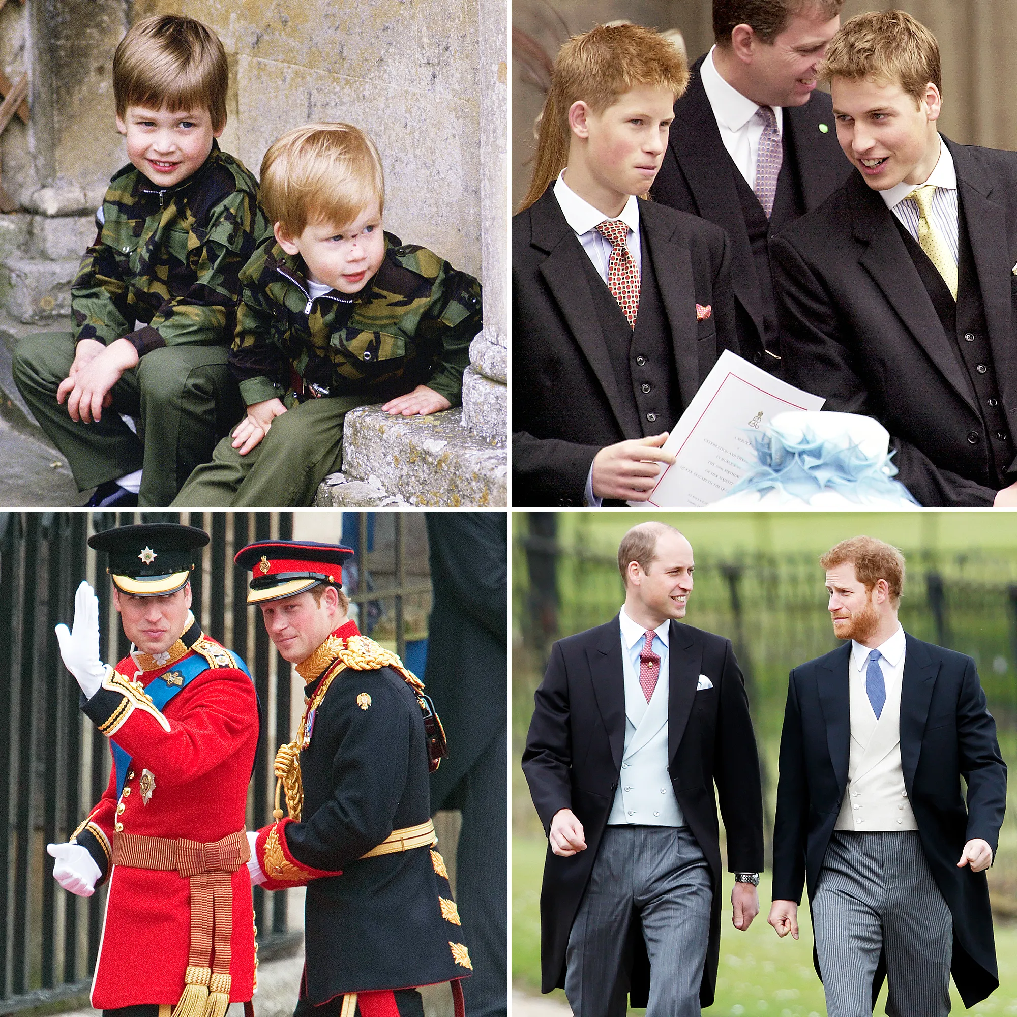 Royal Brothers Prince William Prince Harry Cutest Moments Through the Years