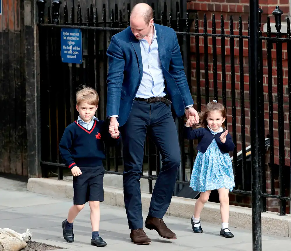 princess-charlotte-prince-george-william-arrive-at-hospital