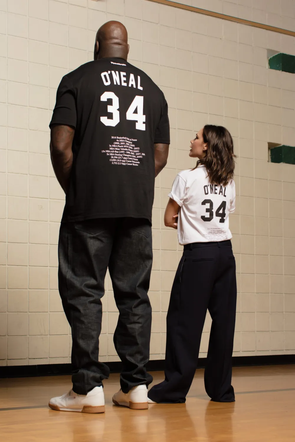 Shaq and Victoria Beckham