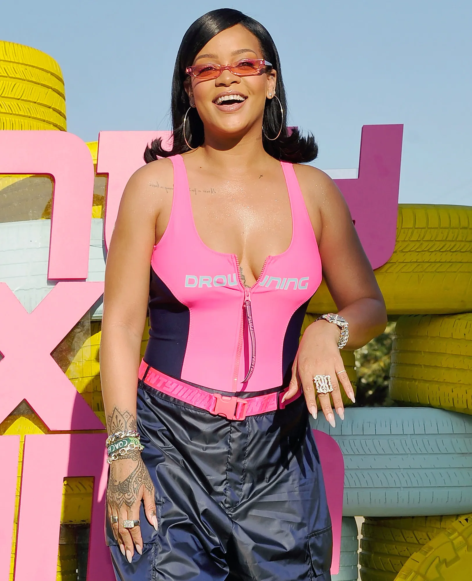 Rihanna, Coachella, FentyXPUMA Drippin