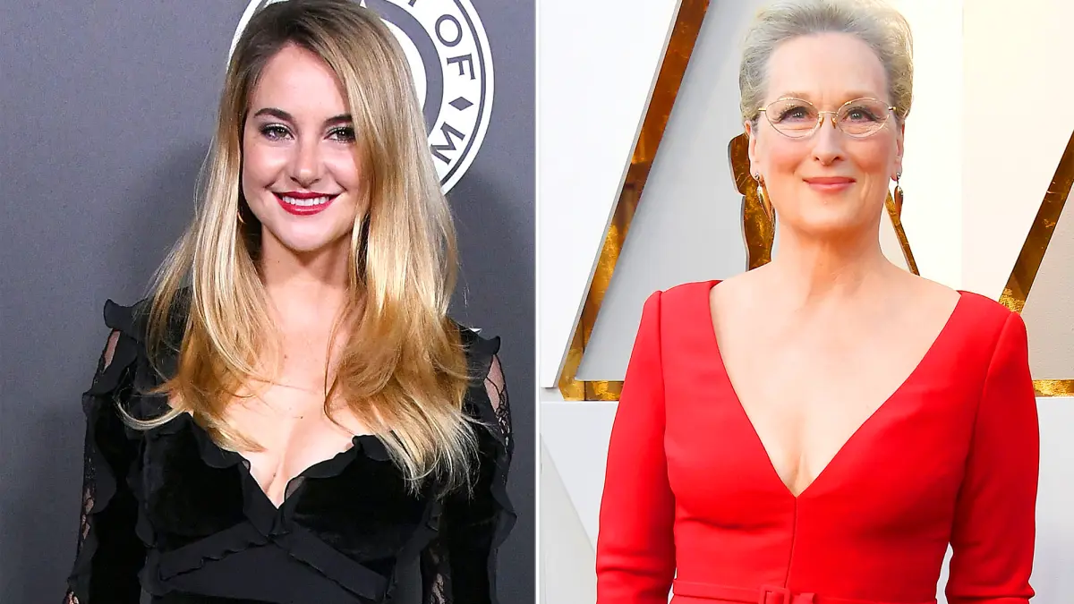 Shailene Woodley and Meryl Streep