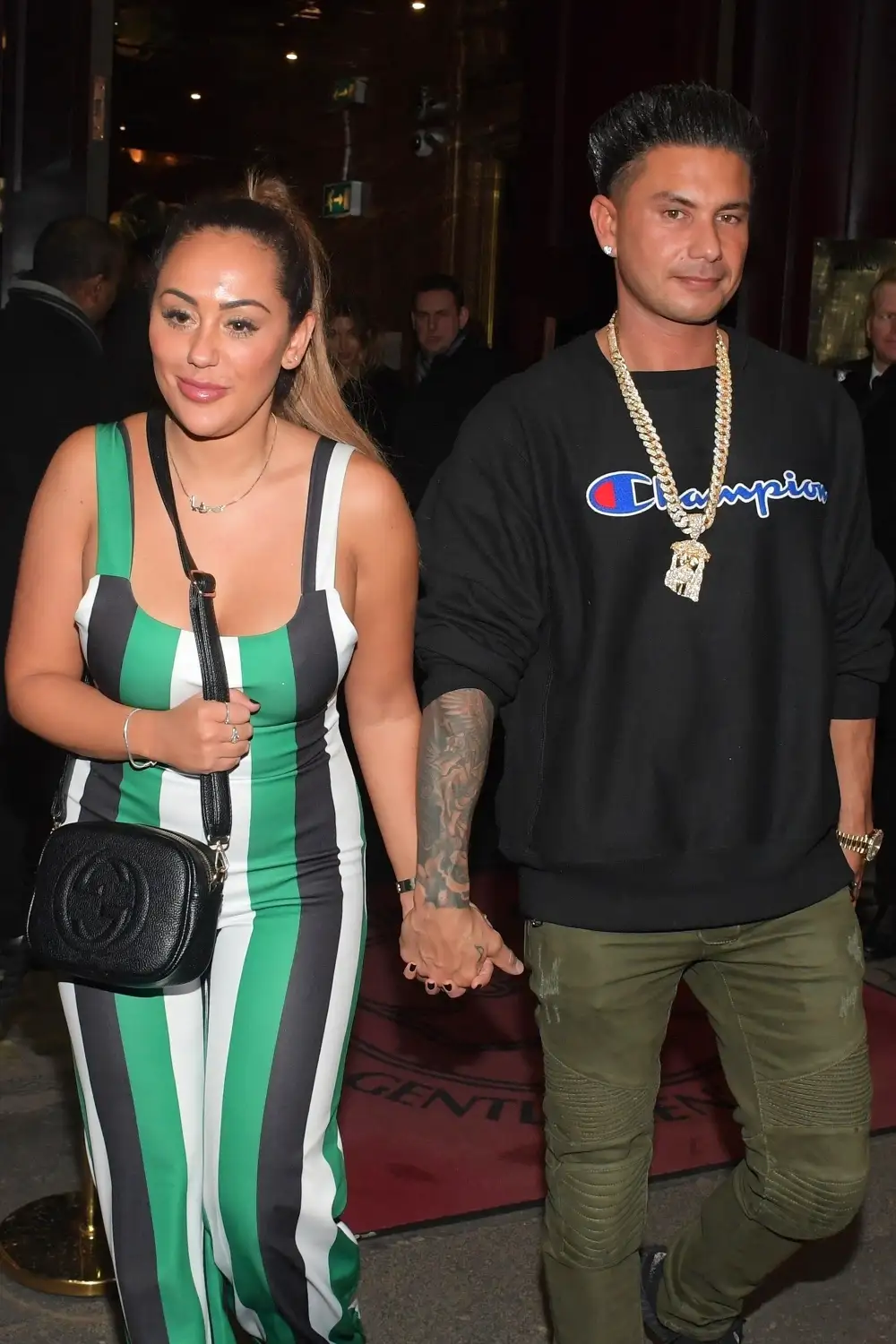 Sophie Kasaei and Pauly D.