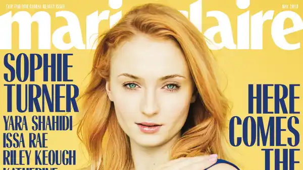 Sophie Tuner Marie Claire cover