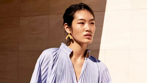 TIBI Edwardian Crop Top Nordstrom 7 Sexy Spring Wardrobe Essentials to Scoop Up From Nordstrom Gallery