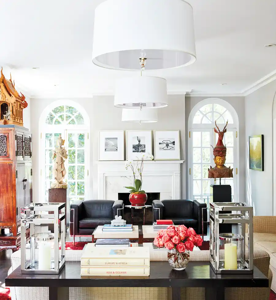 Trading Spaces Stars Take Us Inside Their Replica Luxury Handbags Vern Yip living room