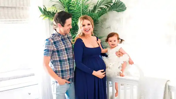 Ali Fedotowsky, Kevin Manno and Molly Nursery