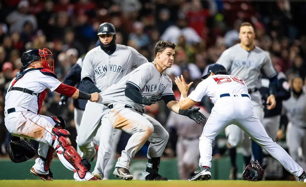Yankees Red Sox Brawl Tyler Austin Joe Kelly