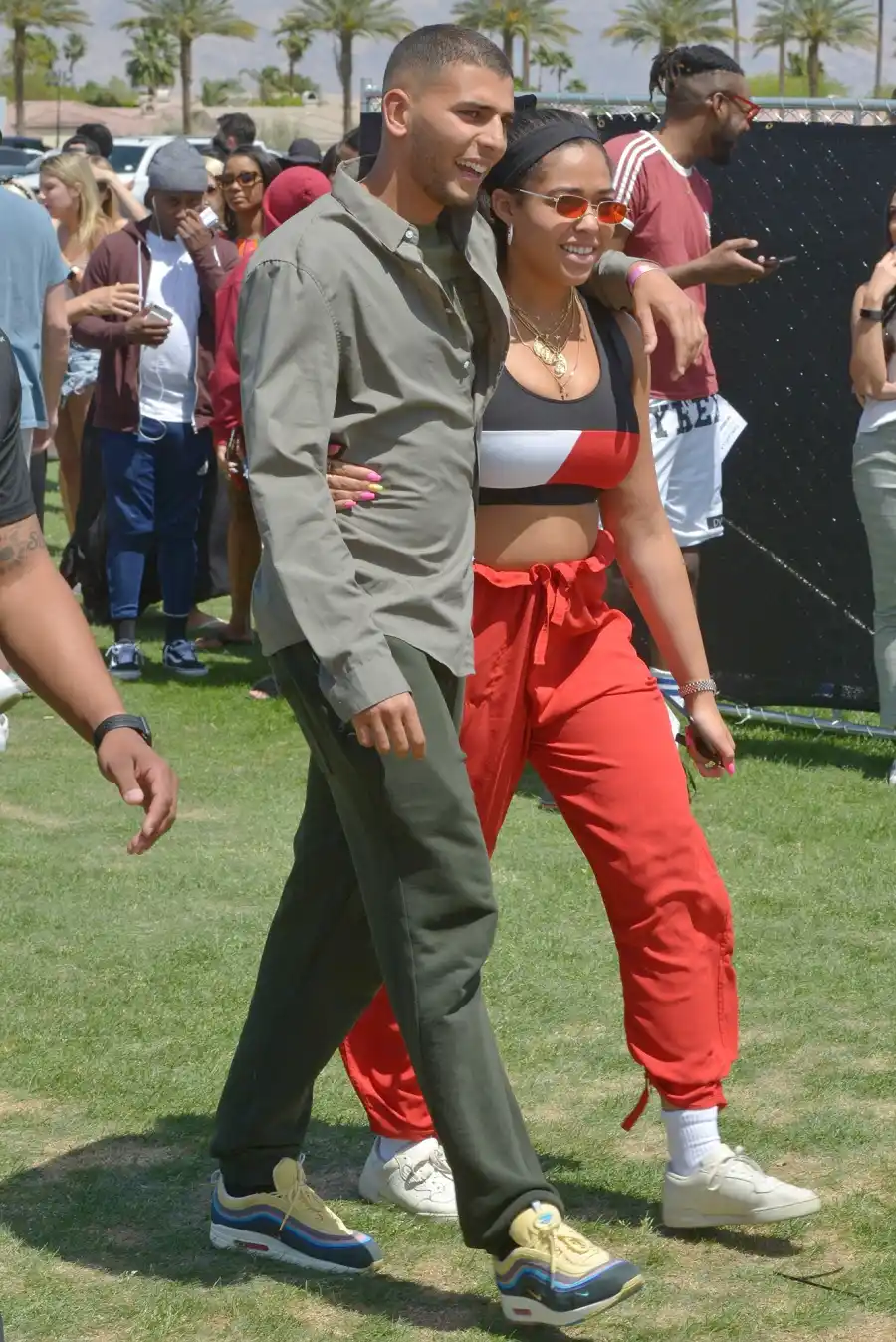 Younes Bendjima, Jordyn Woods, Coachella