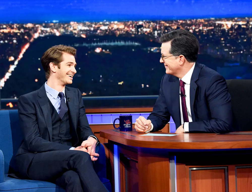 Andrew Garfield on &lsquo;The Late Show with Stephen Colbert&lsquo;