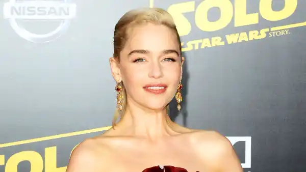 Emilia Clarke attends the premiere of ’Solo: A Star Wars Story' on May 10, 2018 in Los Angeles, California.