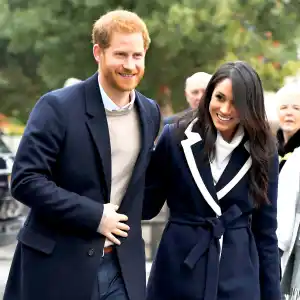 Prince Harry and Meghan Markle visit Millennium Point on March 8, 2018 in Birmingham, England.