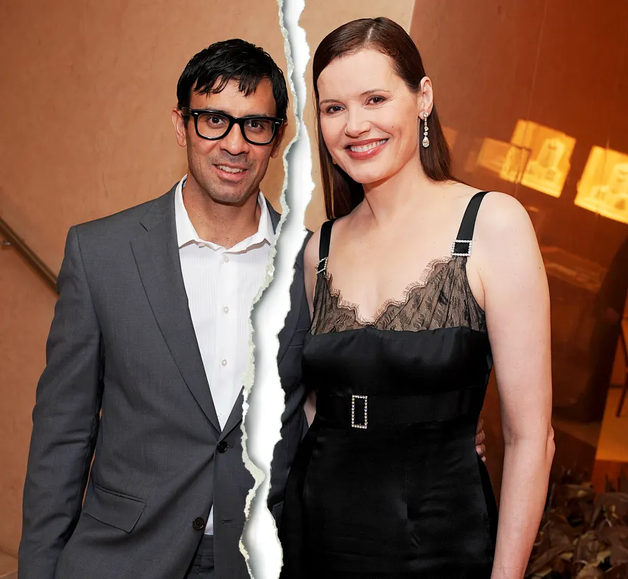 Geena Davis and Reza Jarrahy