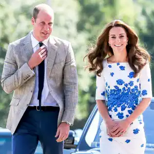 Prince William and Kate Middleton visit Bute Mills during a visit to Luton on August 24, 2016 in Luton, England.