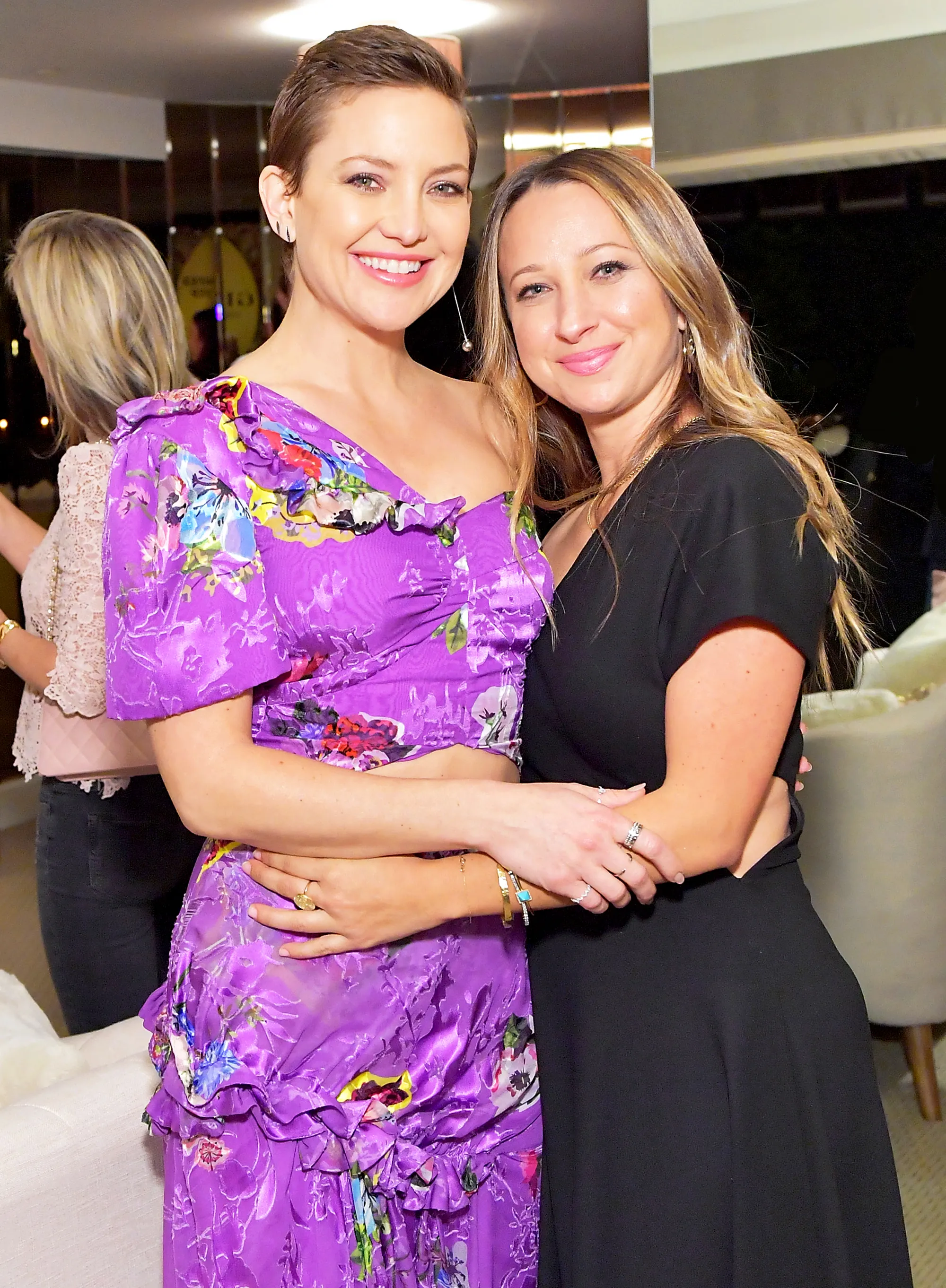 Kate Hudson and Jennifer Meyer attend Gilt.com, Jennifer Meyer & Jenna Dewan Tatum 2017 Launch Exclusive Jewelry Collection Benefitting Baby2Baby at Sunset Tower Hotel in West Hollywood, California.
