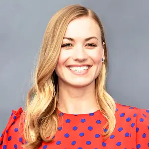 Yvonne Strahovski attends The 23rd Annual Critics' Choice Awards at The Barker Hanger in Santa Monica, California.