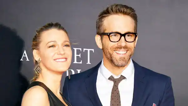 Blake Lively and Ryan Reynolds attend the "A Quiet Place" New York 2018 Premiere at AMC Lincoln Square Theater in New York City.