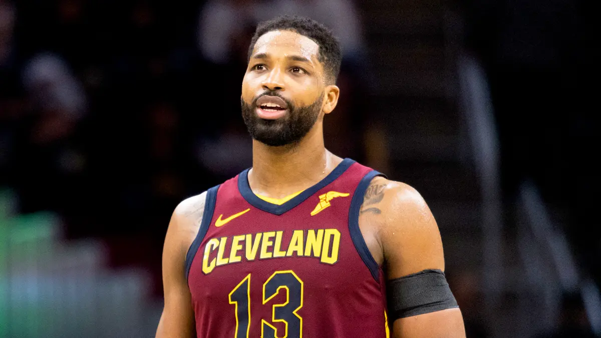 Tristan Thompson #13 of the Cleveland Cavaliers