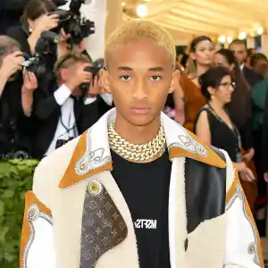 Jaden Smith attends the Heavenly Bodies: Fashion & The Catholic Imagination Costume Institute Gala at The Metropolitan Museum of Art on May 7, 2018 in New York City.