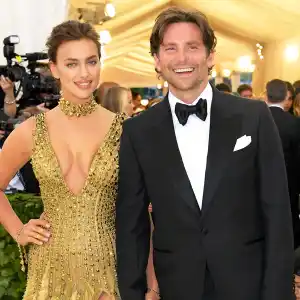 Irina Shayk and Bradley Cooper attend the Heavenly Bodies: Fashion & The Catholic Imagination Costume Institute Gala at The Metropolitan Museum of Art on May 7, 2018 in New York City.
