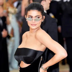 Kylie Jenner attends the Heavenly Bodies: Fashion & The Catholic Imagination Costume Institute Gala at The Metropolitan Museum of Art on May 7, 2018 in New York City.