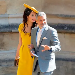 George Clooney and Amal Clooney Royal Wedding Gallery