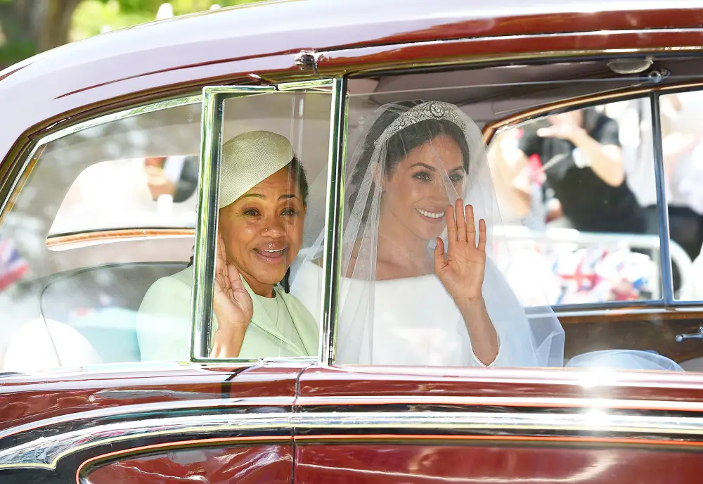 Meghan Markle and Doria Ragland