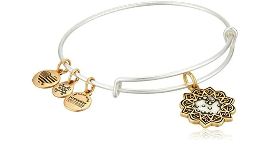 Alex and Ani Two Tone Bracelet