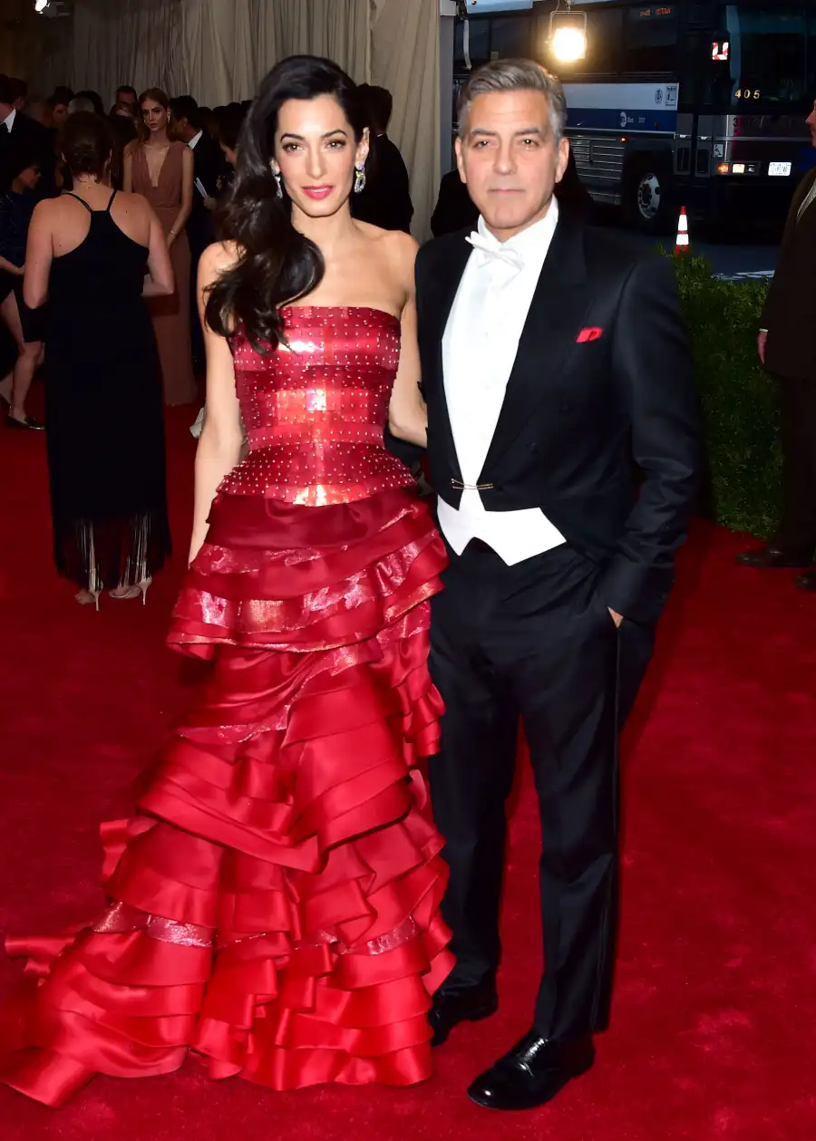 Amal Clooney and George Clooney