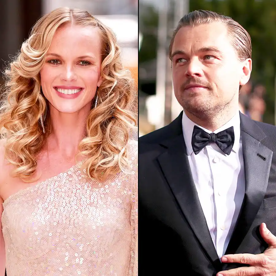 Anne Vyalitsyna and Leonardo DiCaprio