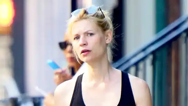 Claire Danes steps out on May 3, 2018 in New York City.