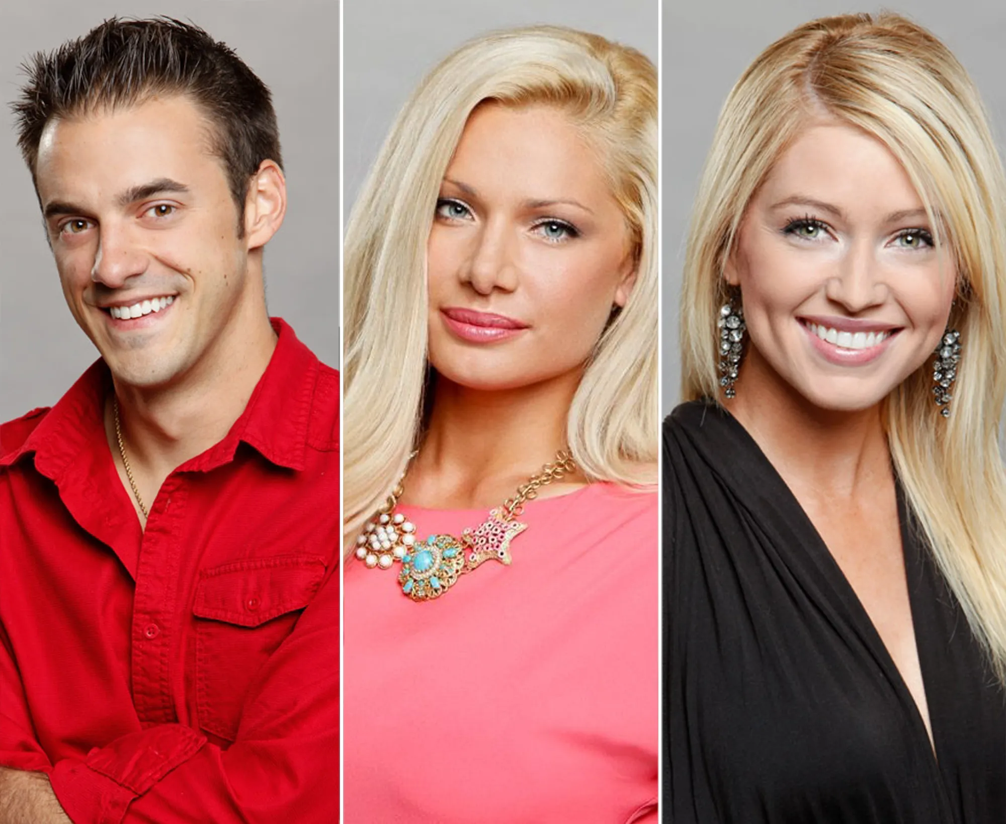 Dan Gheesling, Janelle Pierzina and Britney Haynes