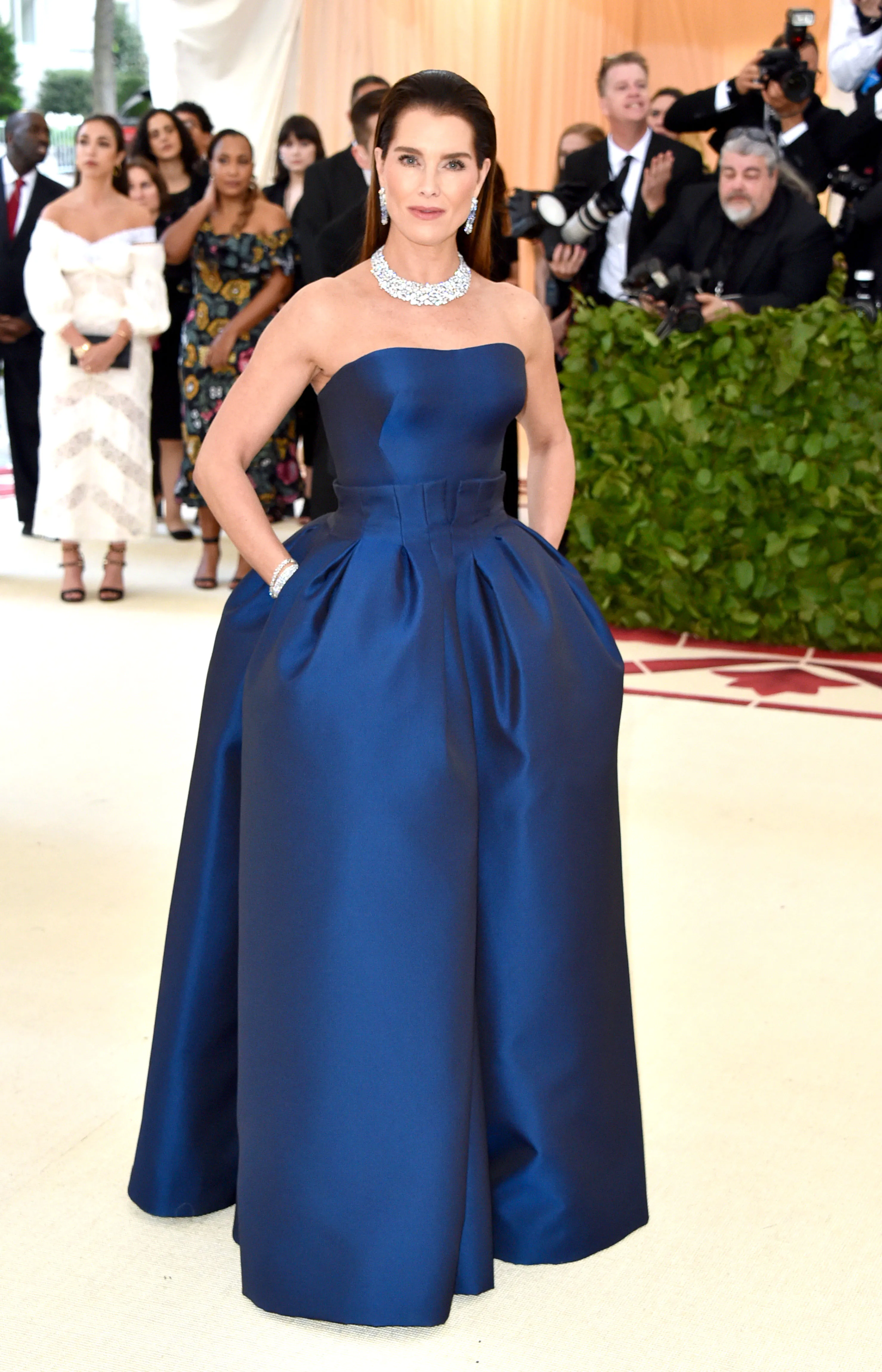 Brooke Shields met 18