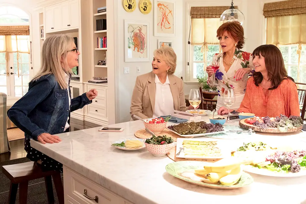 Candice Bergen, Jane Fonda, Diane Keaton, and Mary Steenburgen in &lsquo;Book Club&lsquo;