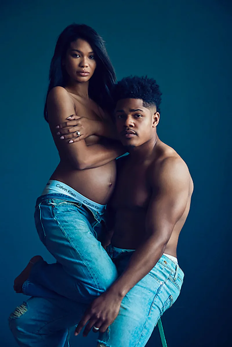 Chanel Iman, Sterling Shepard, Pregnant