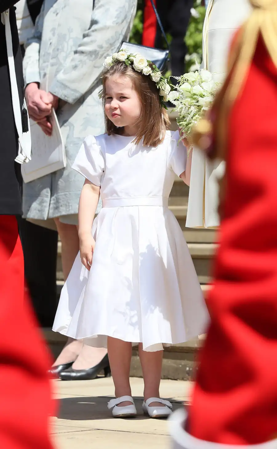 prince george and princess charlotte royal wedding