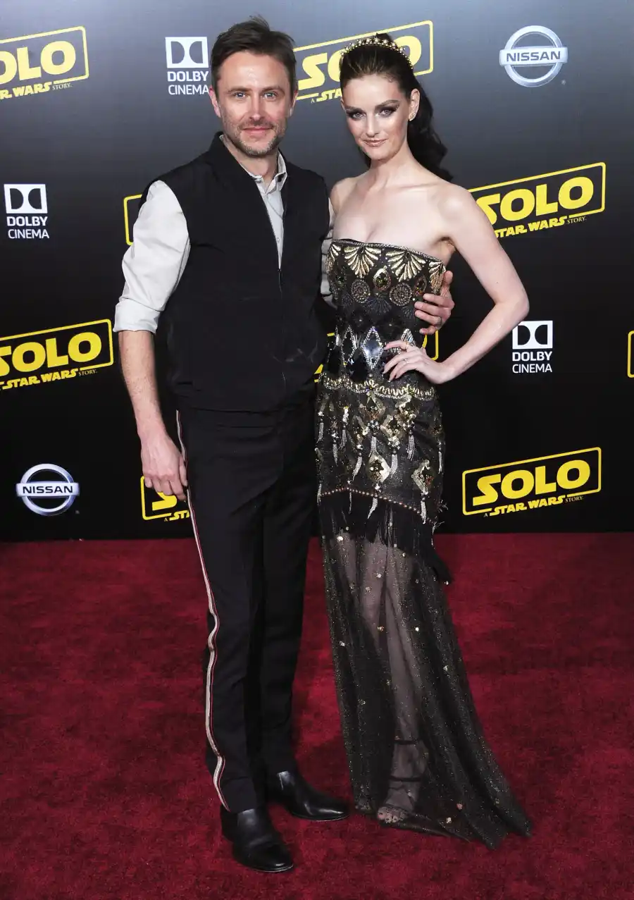 Chris Hardwick and Lydia Hearst