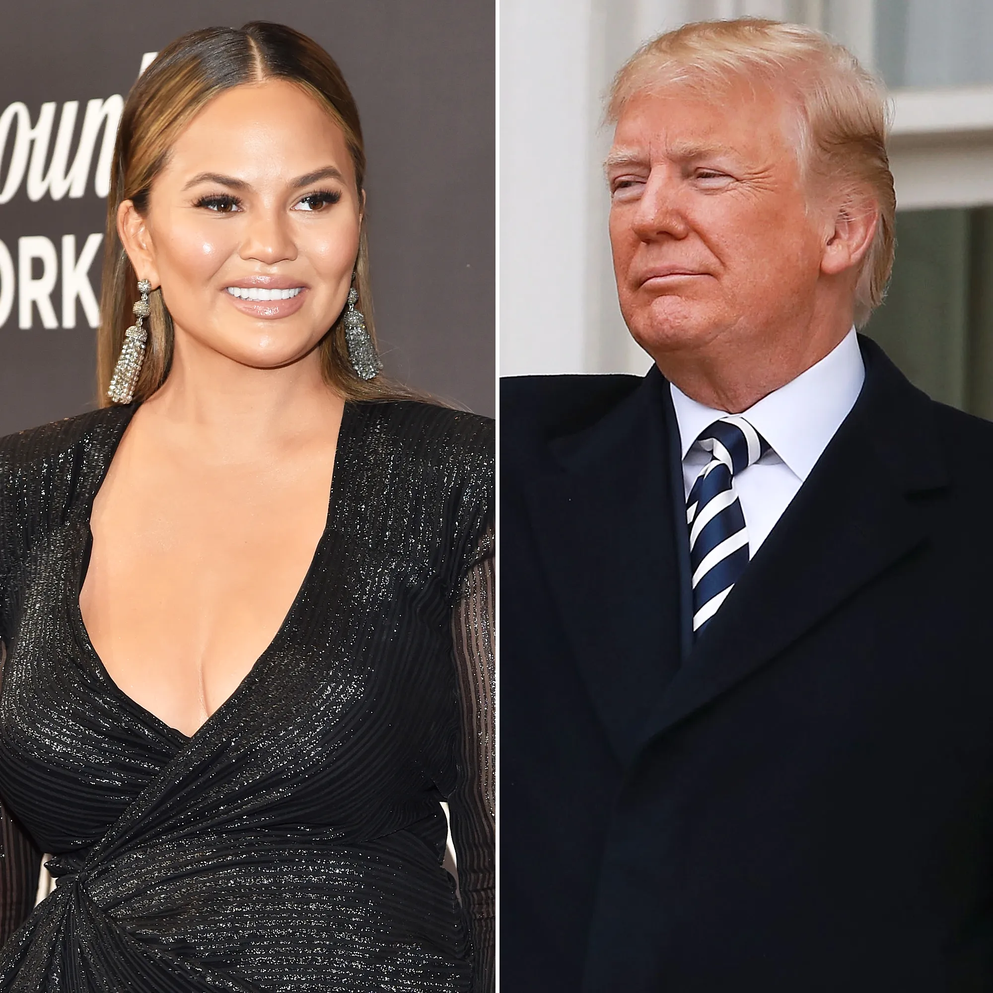 Chrissy Teigen Trolls Donald Trump Twitter Blocking Rule
