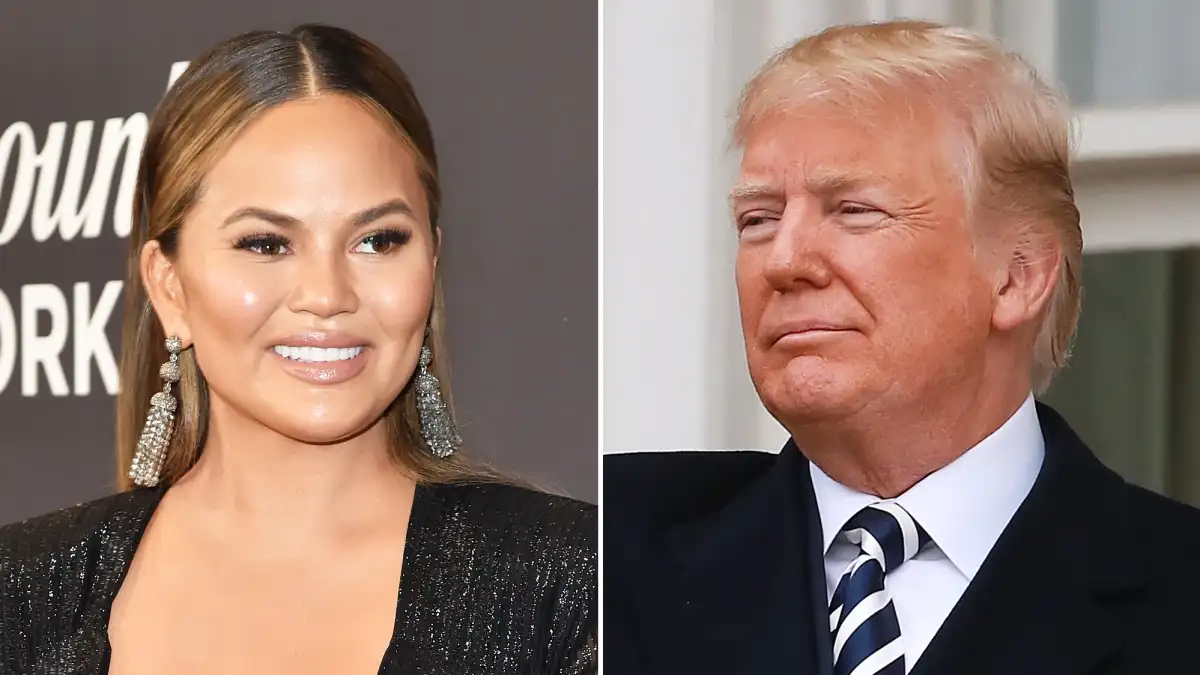 Chrissy Teigen Trolls Donald Trump Twitter Blocking Rule