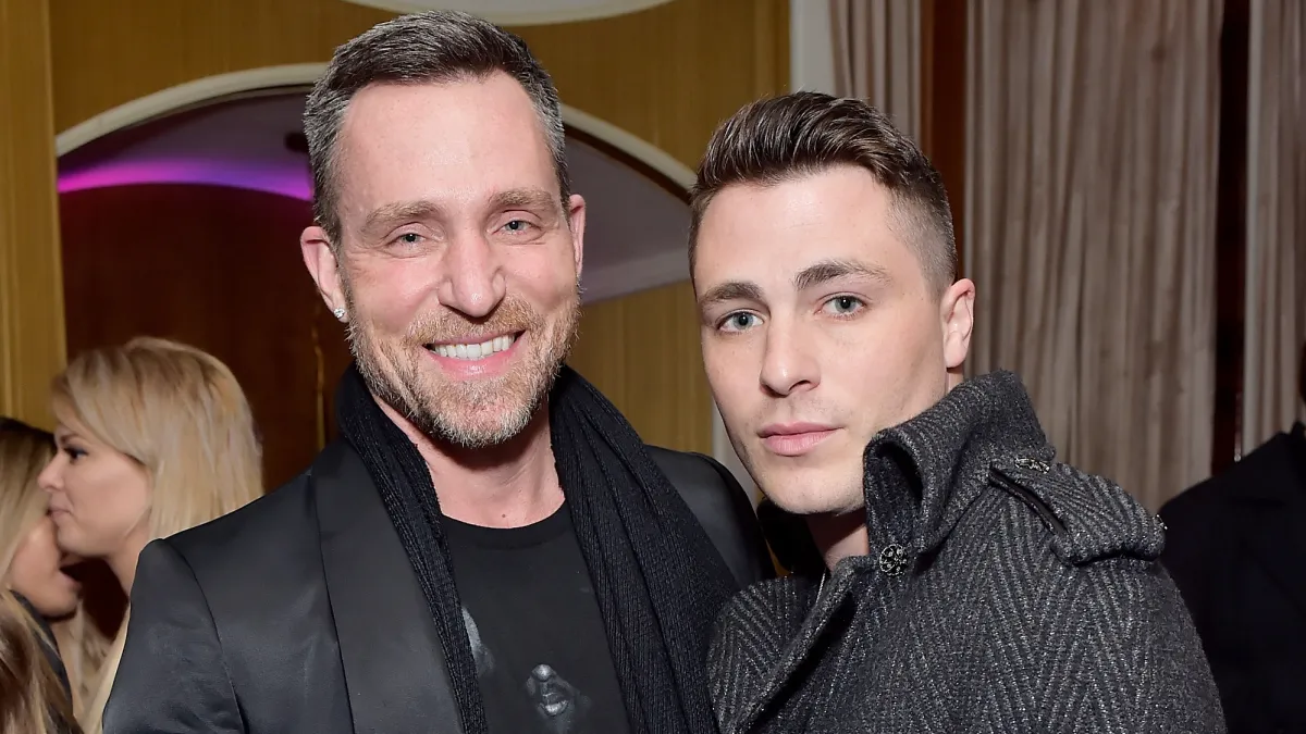 Jeff Leatham and Colton Haynes